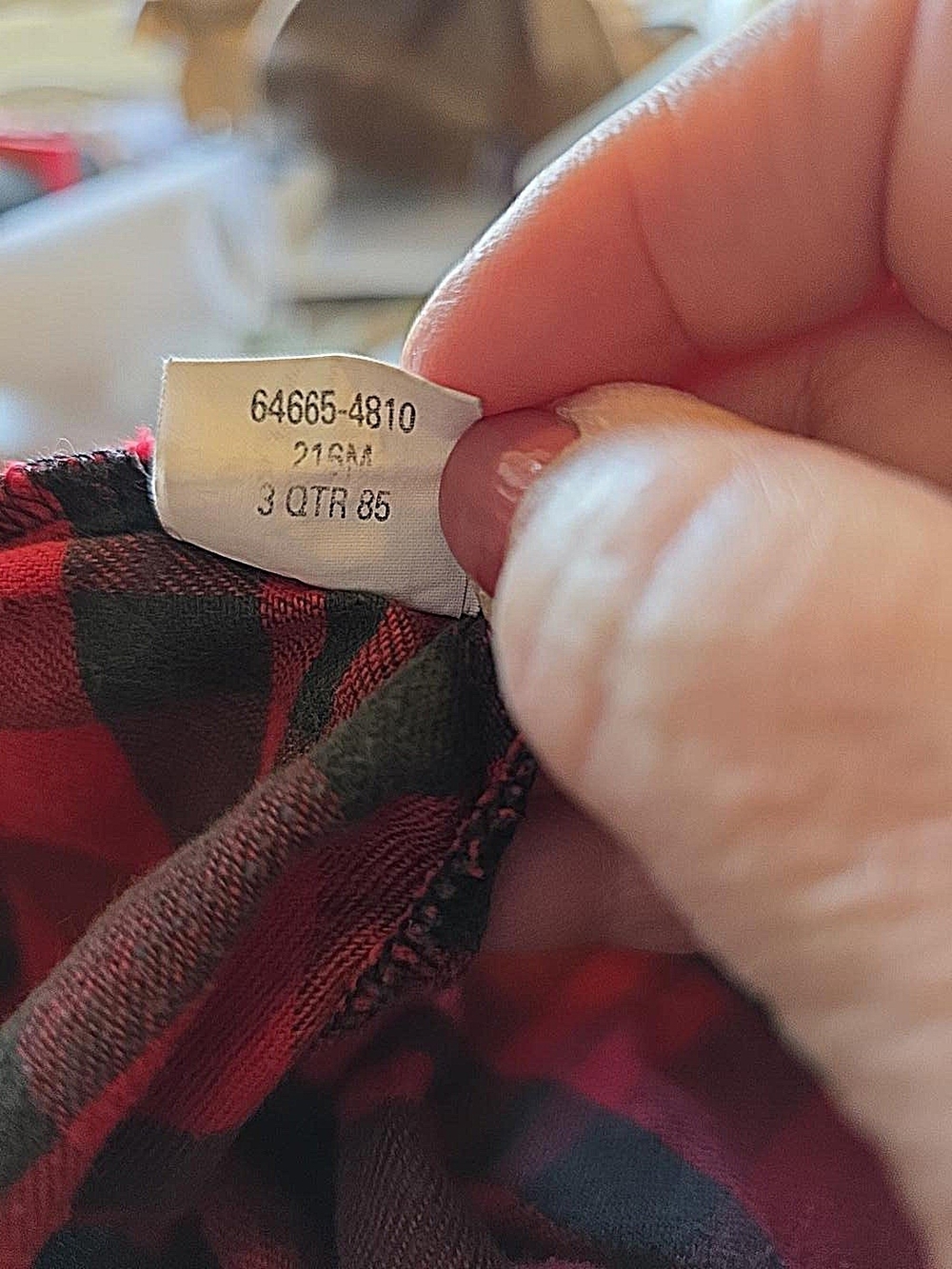 Vintage 1985 Levi Strauss Sutter Creek Plaid Flannel Shirt Men’s L - Picture 6 of 16